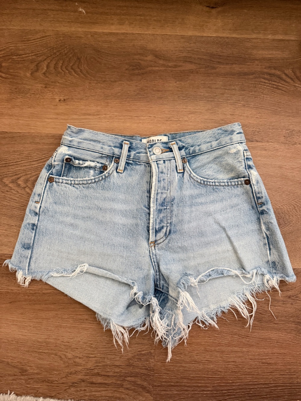 AGOLDE Parker Vintage Cutoff Shorts